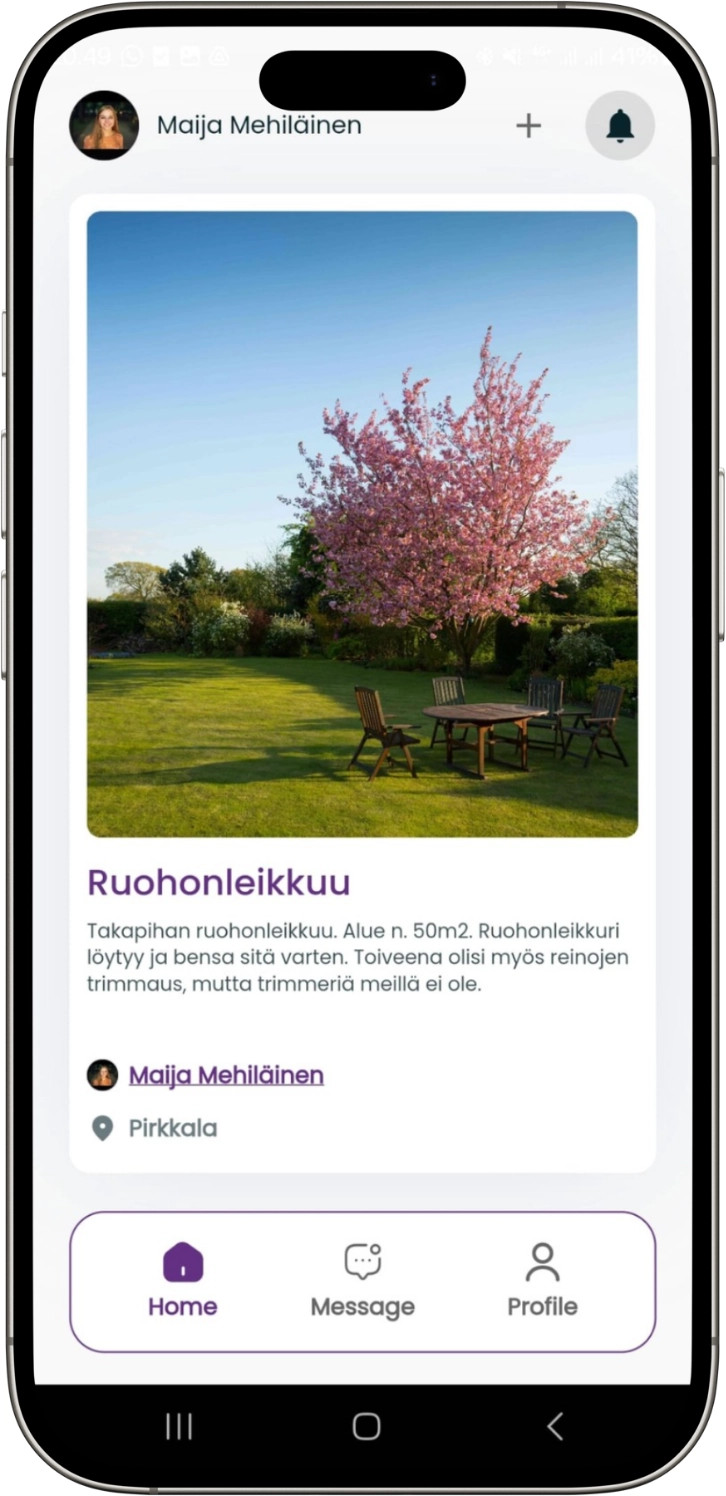 TaskHire - helppo työnhaku